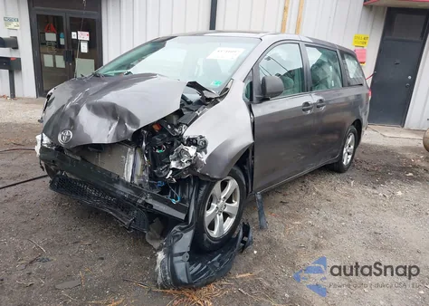 2012 Toyota Sienna Base 7 Passenger from USA, damaged, VIN 5TDKA3DCXCS014680